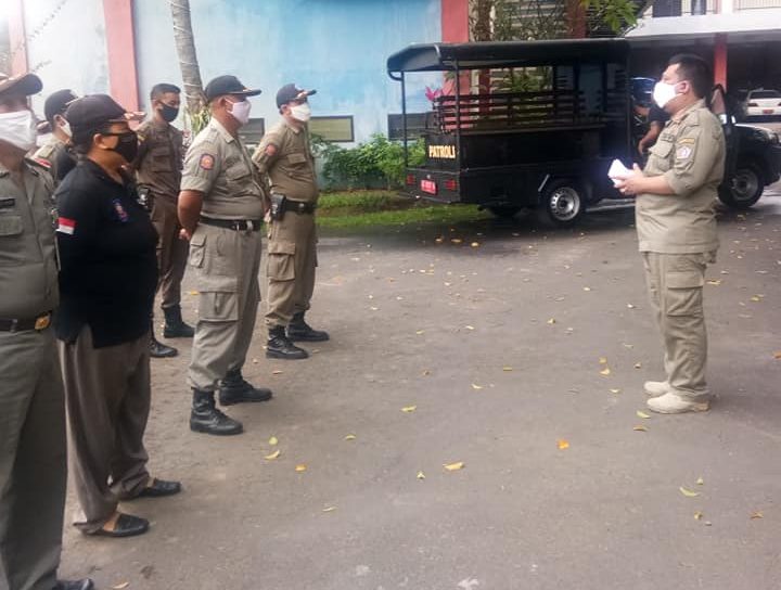 Giat Sosiallisasi Tatanan Kehidupan Era Baru sepanjang Jalan Plamboyan