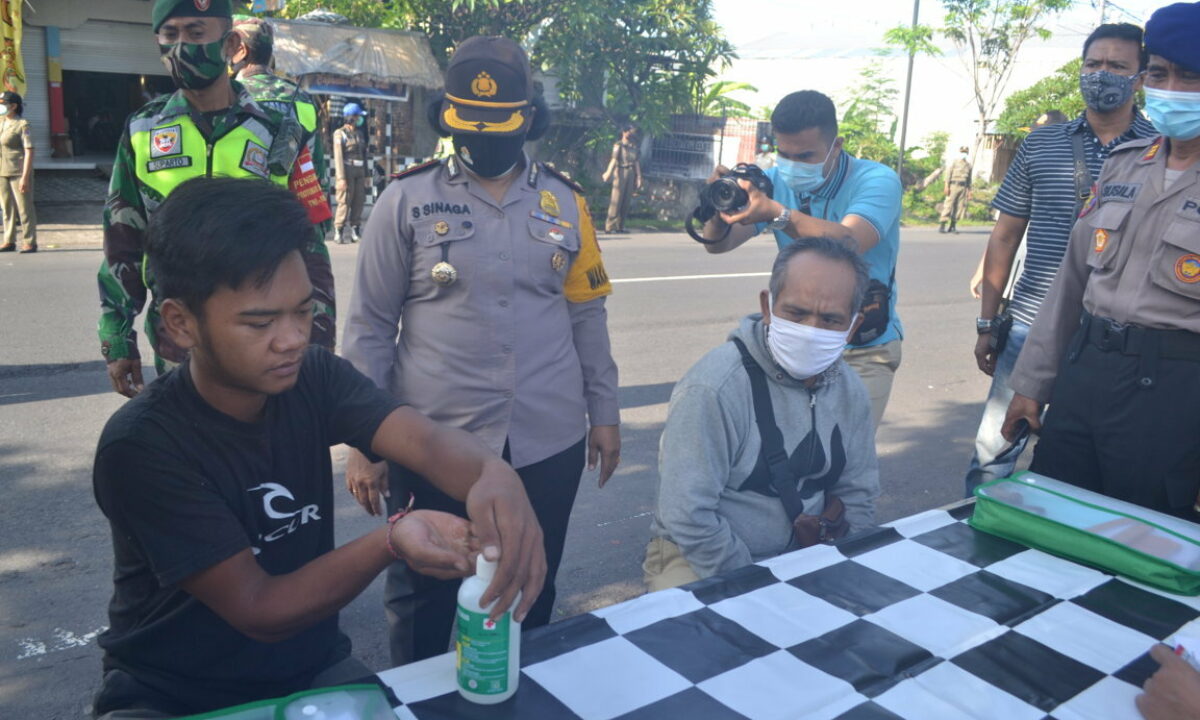 TIM COVID-19 KABUPATEN KLUNGKUNG JARING 19 PELANGGAR PROKES